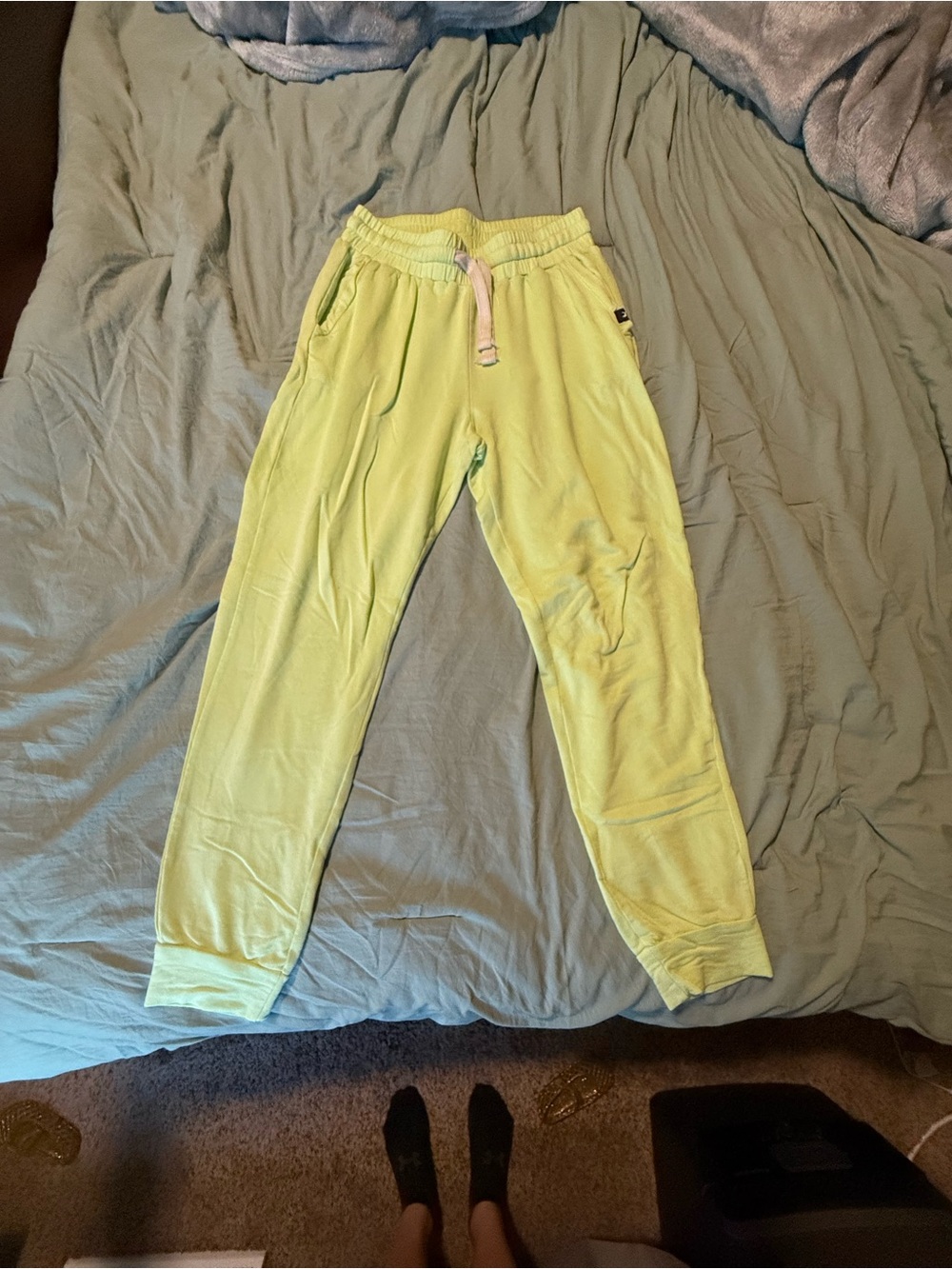 Glyder Neon Lime Jogger Pants